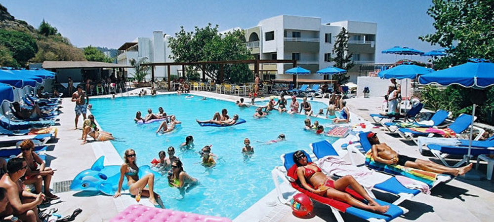Sirene Beach Hotel Ixia  Dış mekan fotoğraf